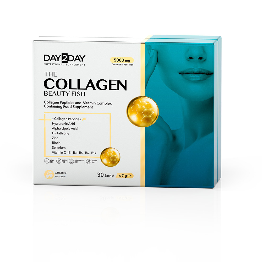 Orzax The Collagen Beauty Fish / Пептиди риб'ячого колагену + поживні речовини 30 саше