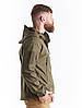 Тактична куртка Eagle Soft Shell JA-01 з флісом Green Olive L, фото 8