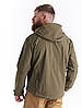 Тактична куртка Eagle Soft Shell JA-01 з флісом Green Olive L, фото 5