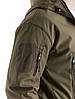 Тактична куртка Eagle Soft Shell JA-01 з флісом Green Olive L, фото 10