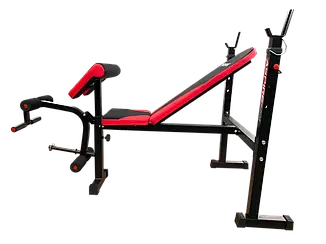 Лавка для жиму York Fitness ASPIRE 320 з стійкою для штанги та партою Скотта, фото 3