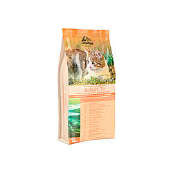 Carpathian (Карпатиян Пет Фуд) Pet Food Adult Cat 7+ - Cухий корм для літніх кішок з куркою та атлантичним палтусом 12 кг
