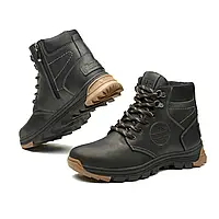 Підліткові зимові шкіряні черевики  Winter Tim Black Originals