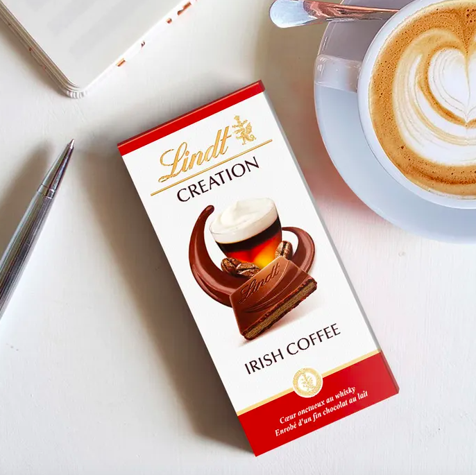Шоколадка Lindt 😍 ирландское кофе 150 гр. Швейцарія