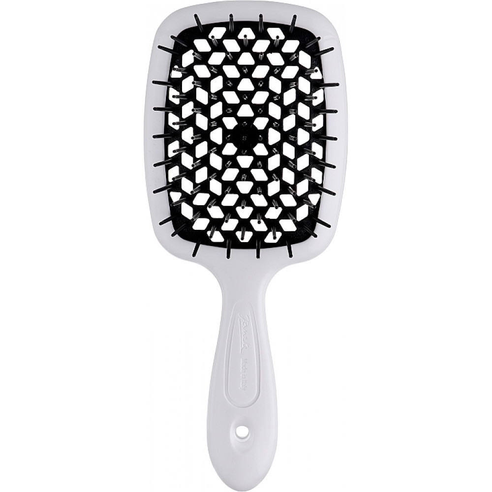 Щітка біла (чорна серединка) Janeke Superbrush Small White 56SP234NER