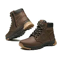 Підліткові зимові шкіряні черевики  Winter Tim Black Originals