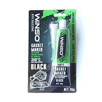 Герметик силіконовий високот. +350С Winso чорний 85г 310300 (144)