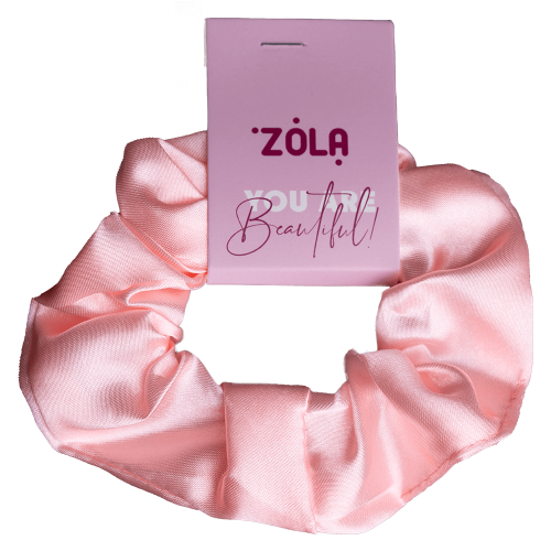Гумка для волосся Zola Світло-рожева, 1 шт.