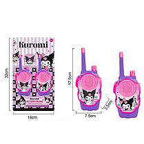 Дитяча бездротова рація з 2 шт Kawaii Sanrio 209144, фото 5