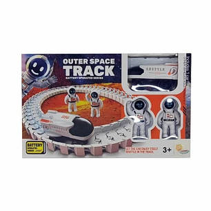 Космічний трек LT243177 Outer Space Track зі звуковими ефектами та світлом, маленький набір 209146, фото 3