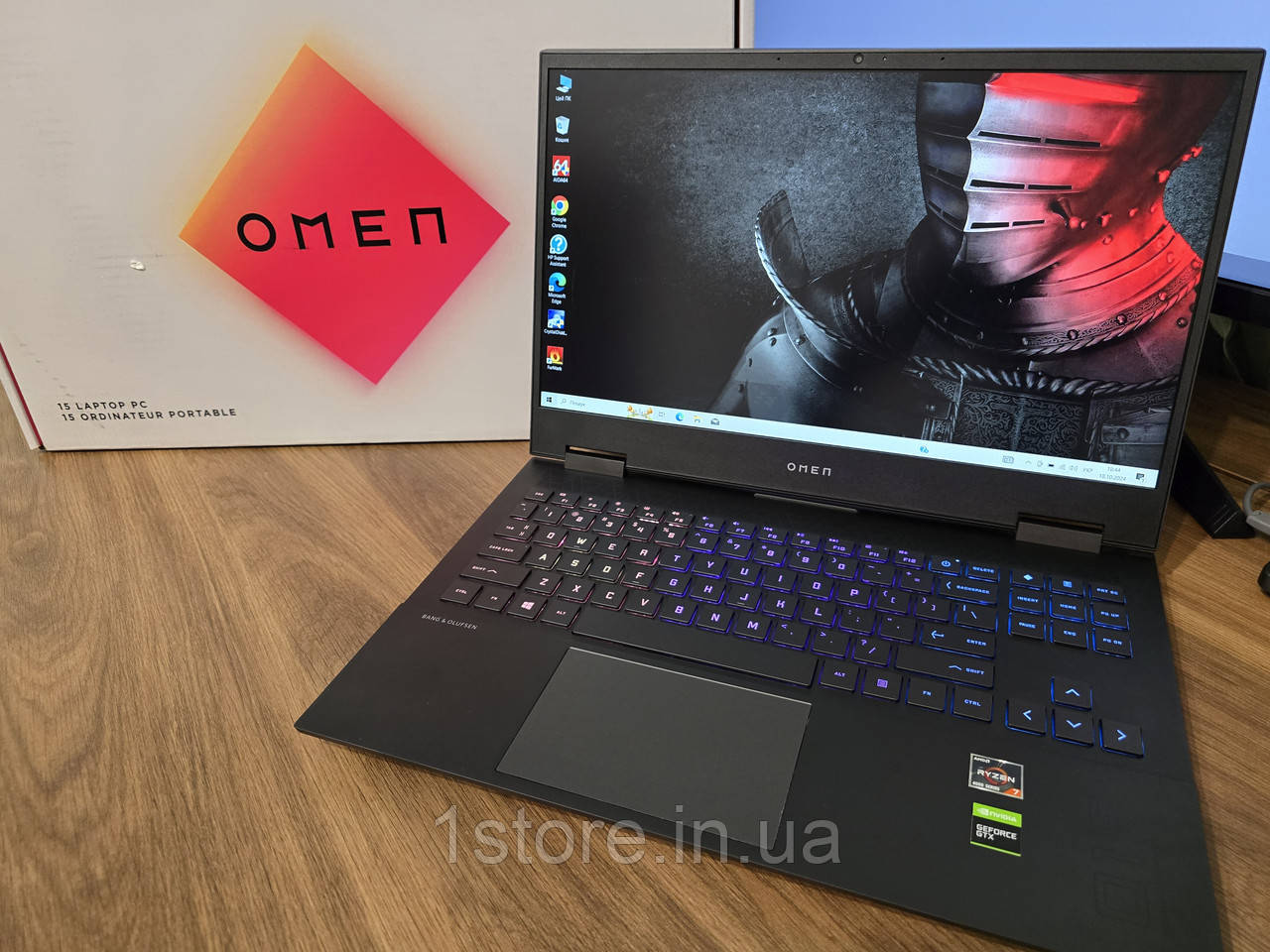 Ігровий Ноутбук HP OMEN 15 144hz Ryzen 7/GTX 1660TI/16gb/512ssd