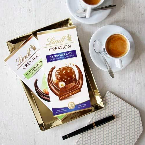 Шоколадка Lindt 😍 rocher lait 150 гр. Швейцарія