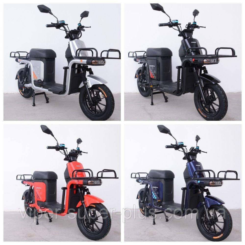 Електроскутер Велоскутер Crosser MAX Кроссер 800 Вт, 72V/20AH, Колесо Ø-12, Новий, фото 1