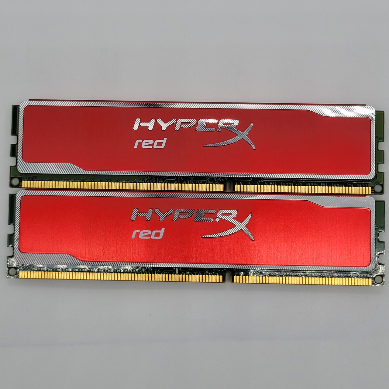 Ігрова оперативна пам'ять Kingston HyperX RED DDR3 8Gb (2x4Gb) 1600MHz PC3-12800U 1R8 CL9 (KHX16C9B1RK2/8) Б/В