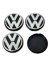 Ковпачки на диски Volkswagen VW Фольцваген 56 мм /52 мм, заглушки на Volkswagen 4 шт