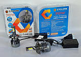 Лампи LED Cyclone H4 type-48 5500k 18000Lm 70W 12V 24V Can, фото 2