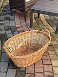 Кошик плетений з лози « Дровник» Арт:027, фото 8