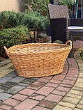 Кошик плетений з лози « Дровник» Арт:027, фото 4