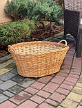 Кошик плетений з лози « Дровник» Арт:027, фото 3