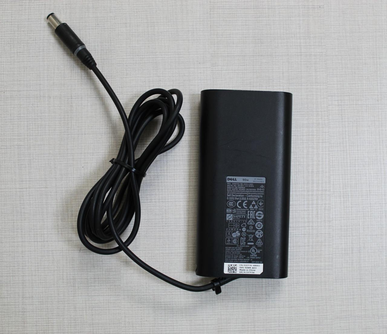 Блок питания для ноутбука адаптер зарядное DELL 19.5V,4,62A, 90W, 7.4*5.0mm ОРИГИНАЛ!