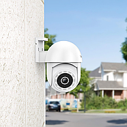 IP-камера відеоспостереження HOCO D2 outdoor PTZ HD camera White, фото 6