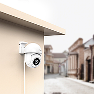 IP-камера відеоспостереження HOCO D2 outdoor PTZ HD camera White, фото 8