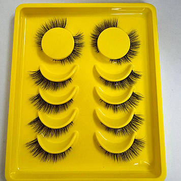 Вії накладні натуральний эффект  (6пар)