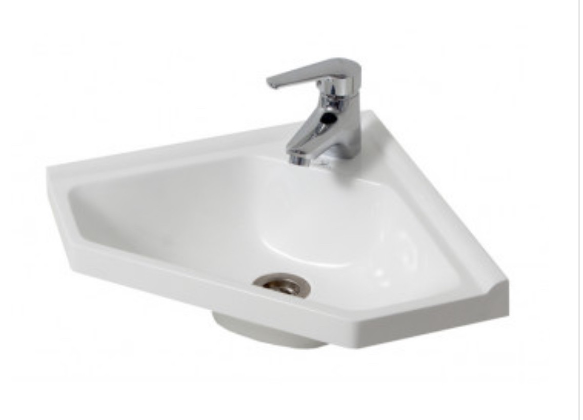 Умивальник 40 см зі штучного каменю