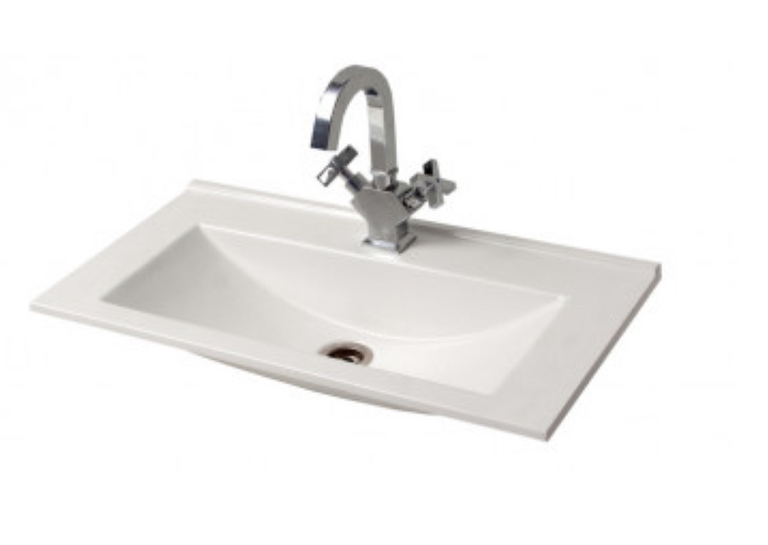 Умивальник 68 см зі штучного каменю