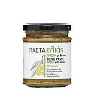 Паста із зелених оливок із травами органічна Family Farms 180 г