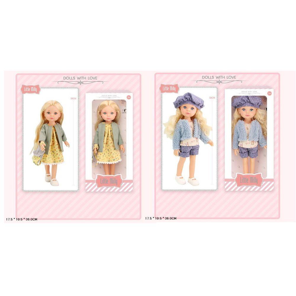 91016-А/С Лялька мікс 2 різновиди, розмір 33 см, фото 1