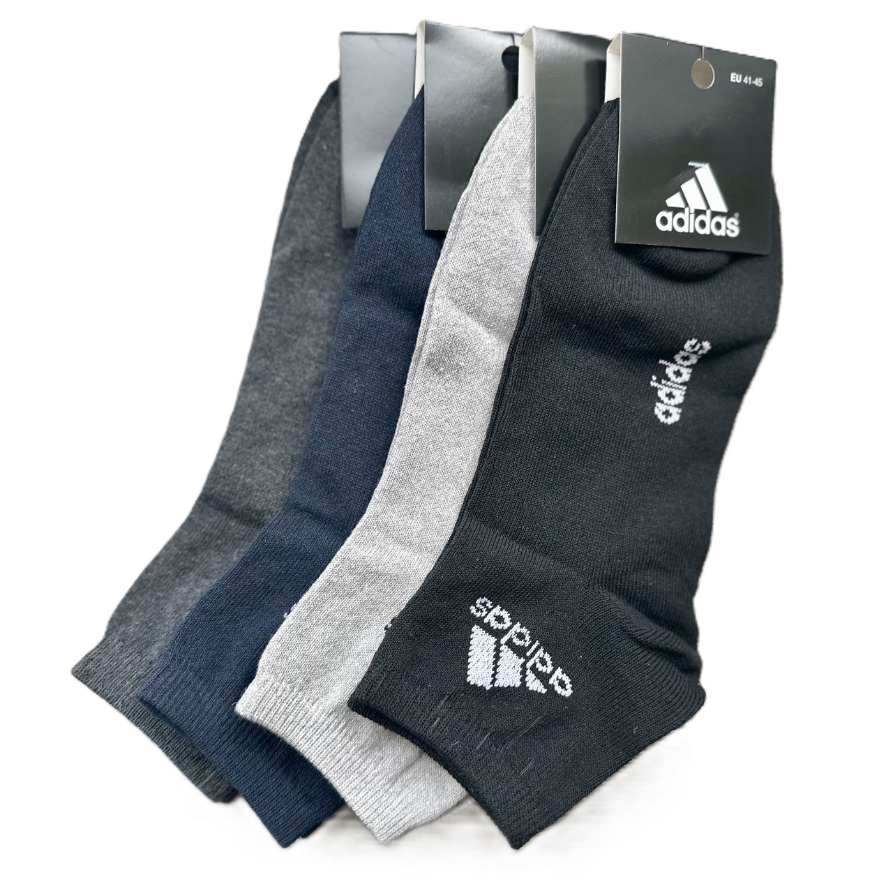 Набір шкарпеток з 12 пар Adidas чоловічі демісезоні (41-45 р.)