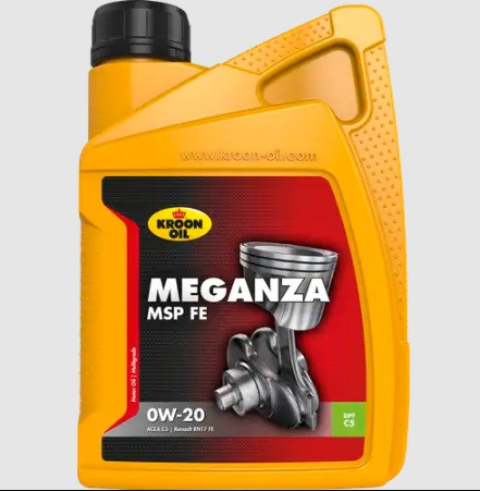 Моторна олива Kroon Oil 0w20 Meganza MSP FE 1л