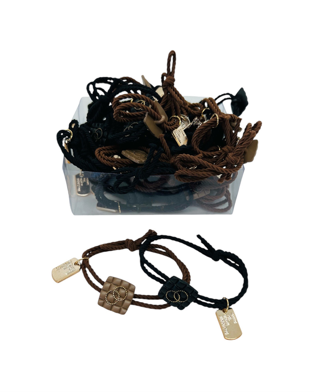 Резинка подвійна квадрат 2 види, фото 1