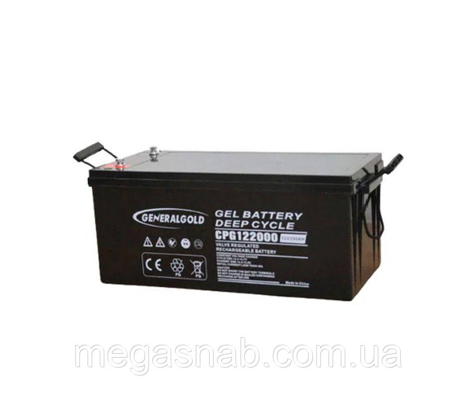 Акумулятор Generalgold 200ah, фото 1