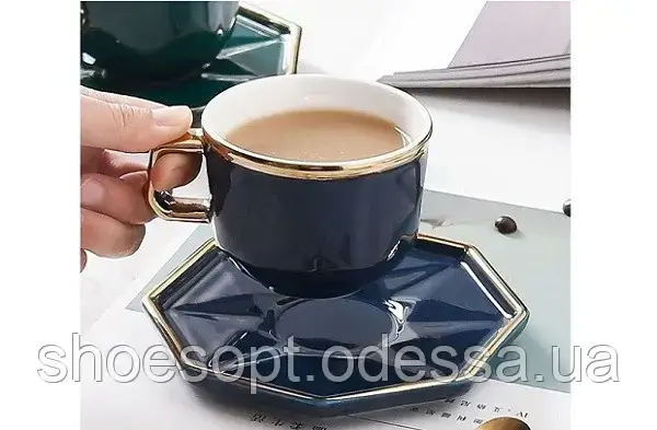 Чашка кавова з блюдцем
