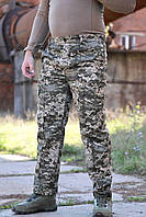 Тактические штаны утепленные микрофлисом пиксель 01943-46