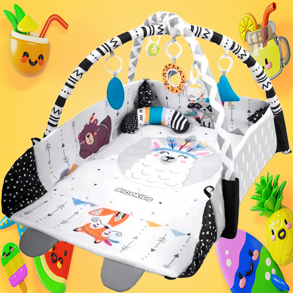 Дитячий Килимок Розвиваючий Килимок 110х100 см RICOKIDS Boho