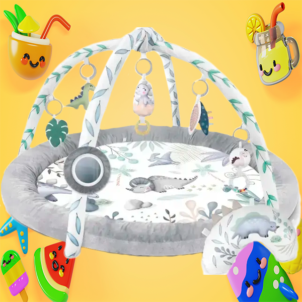 Дитячий Килимок Розвиваючий Килимок Ricokids Nukidо Dino