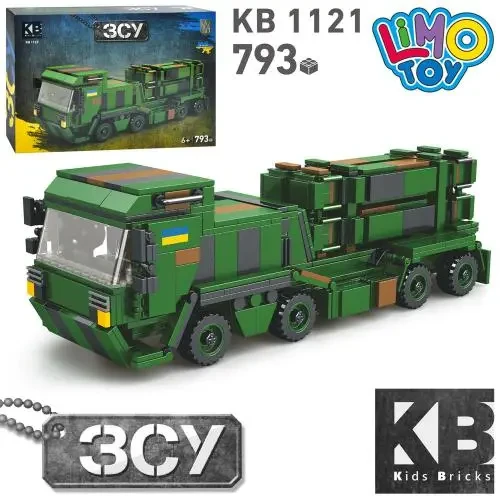 Конструктор військова техніка KB 1121 Зенітно-ракетний комплекс 793 деталі