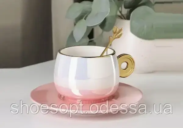 Чашка Оригінальна з блюдцем