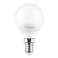 Світлодіодна лампа Vestum G45 6W 4100K 220V E14 1-VS-1203