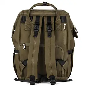 Рюкзак сумка водонепроникна HIMAWARI 1213-12 хакі, фото 2