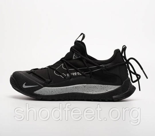 Кросівки Nike ACG Air Terra Antarktik Low GTX Black White, фото 1