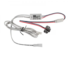 Сенсорний вимикач для дзеркал та меблів Biom LB-055, IR сенсор 1*65W, dimmer, DC12-24V, фото 1