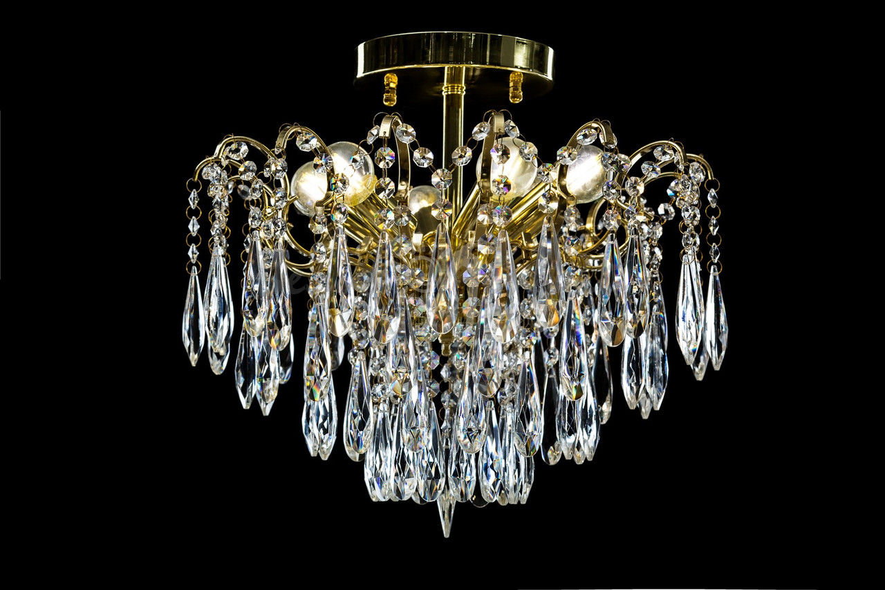 Кришталева стельова люстра L16074/6A (DG), фото 1
