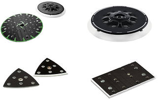 ШЛІФУВАЛЬНІ ПІДОШВИ ТА ШЛІФУВАЛЬНІ ТАРІЛКИ FESTOOL