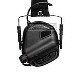 Тактичні навушники EArmor M31 MOD4 black дротові накладні, фото 2