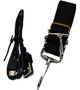 Портативна бездротова Bluetooth колонка Kimiso KM-203 Колонка з гарним звуком та підсвічуванням, фото 4