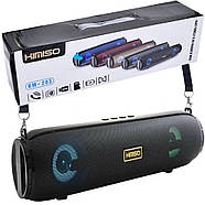 Портативна бездротова Bluetooth колонка Kimiso KM-203 Колонка з гарним звуком та підсвічуванням, фото 5